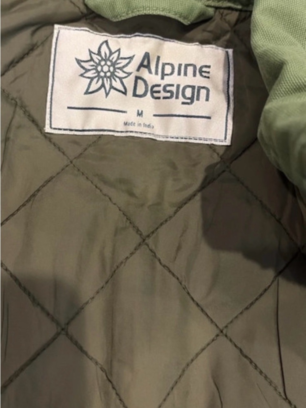 Alpine Design Green Utility Jacket - Picture 4 of 4